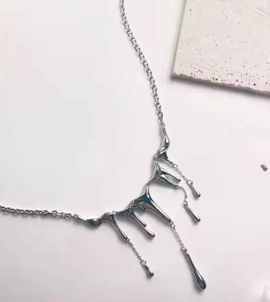 Liquid Silver Chain