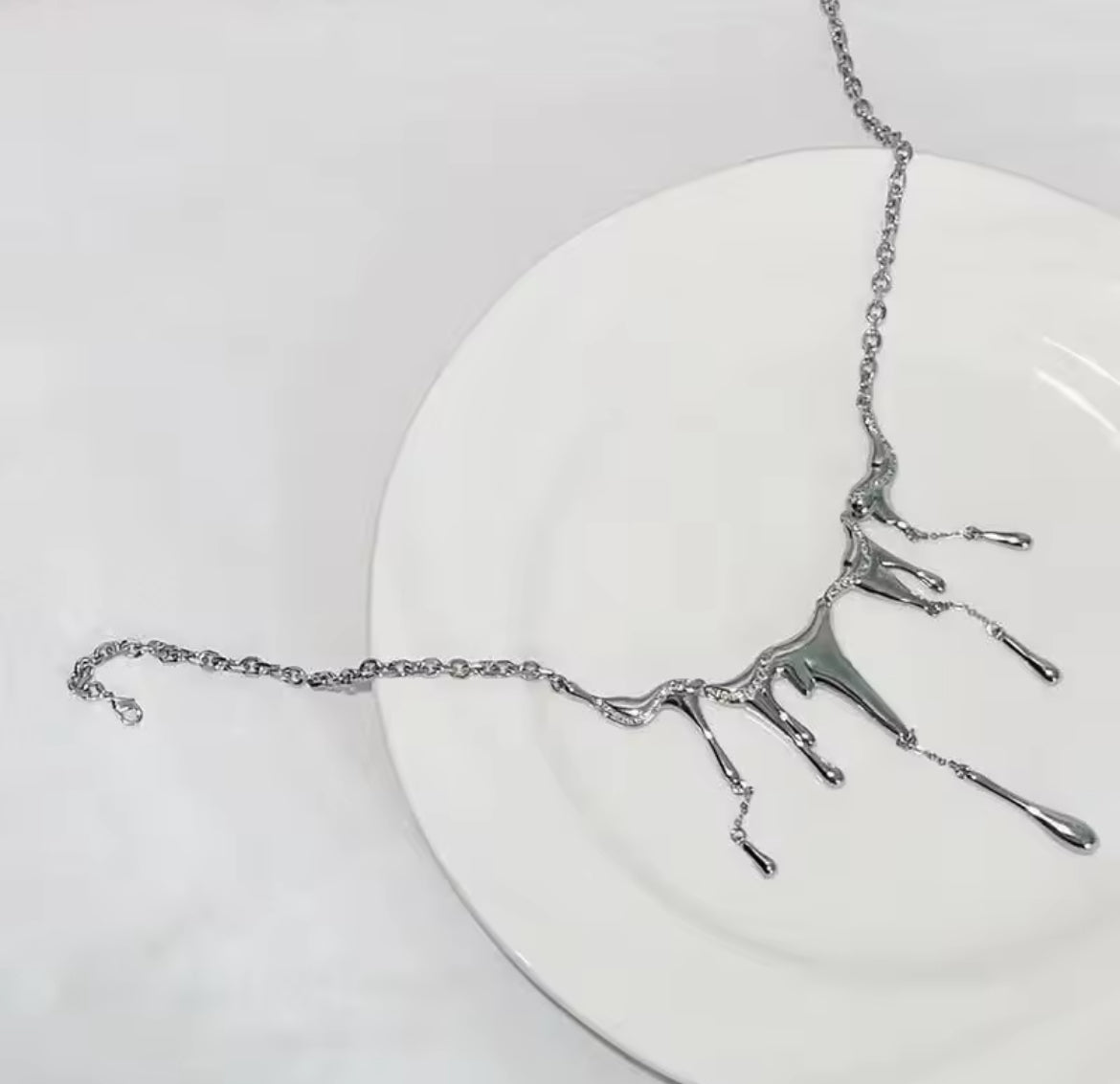 Liquid Silver Chain
