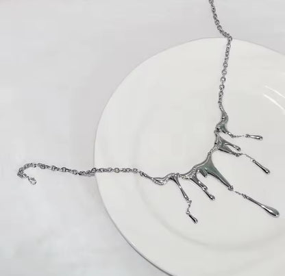 Liquid Silver Chain