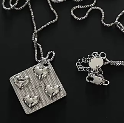 “L0VE P1LL” Chain And Pendant